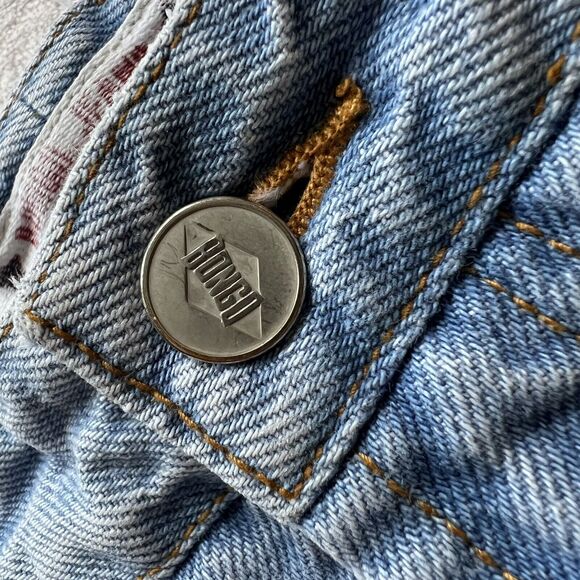 Bongo High Rise Vintage stone washed Blue jeans Women’s 26x28 Juniors Size 9 Y2K - Picture 10 of 12